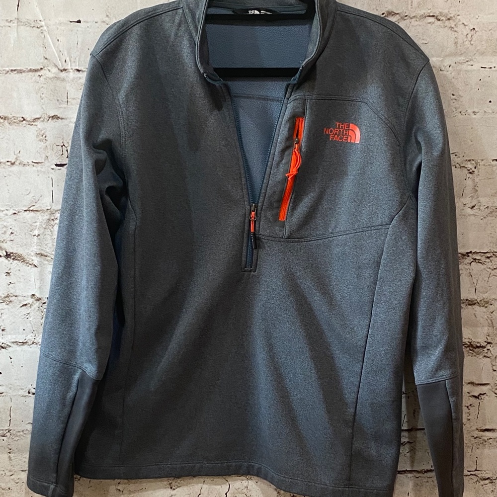North Face 1/2 zip Sweatshirt size Large